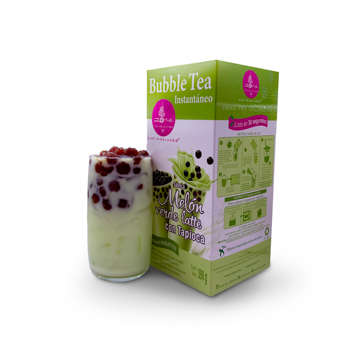 Bubble Tea Instantáneo Melón Verde Latte 390g