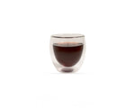 Vaso de cristal de doble pared